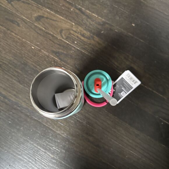 Hydro Flask 24oz Wide Mouth Flex Straw Water Bottle Polar Plunge: BPA-Free - Picture 5 of 5